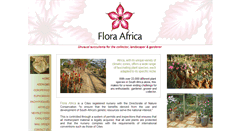 Desktop Screenshot of flora-africa.com